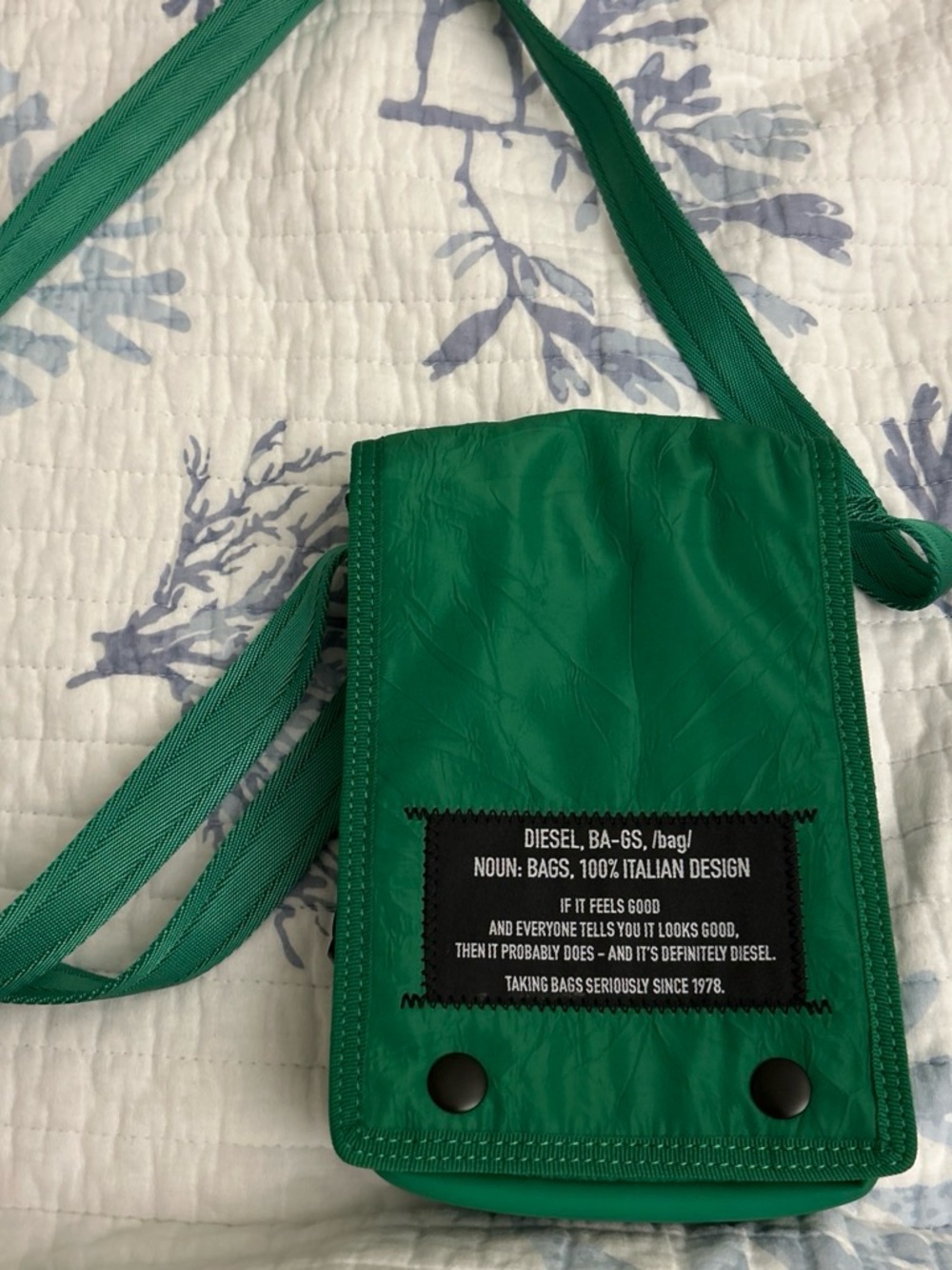 Diesel bag green